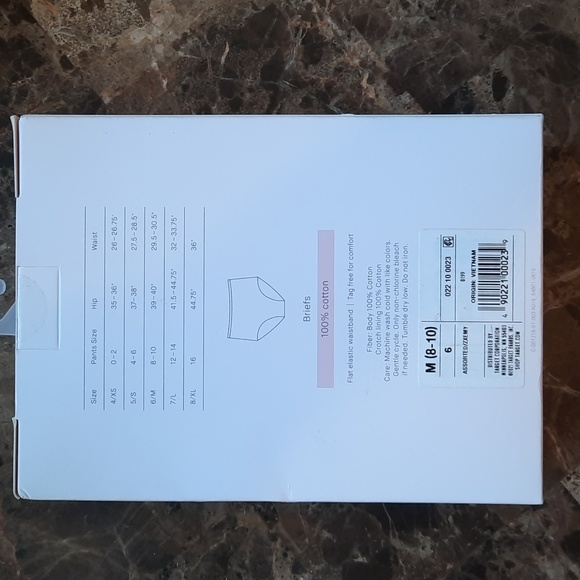 6 pk assorted Women's briefs - Picture 2 of 2